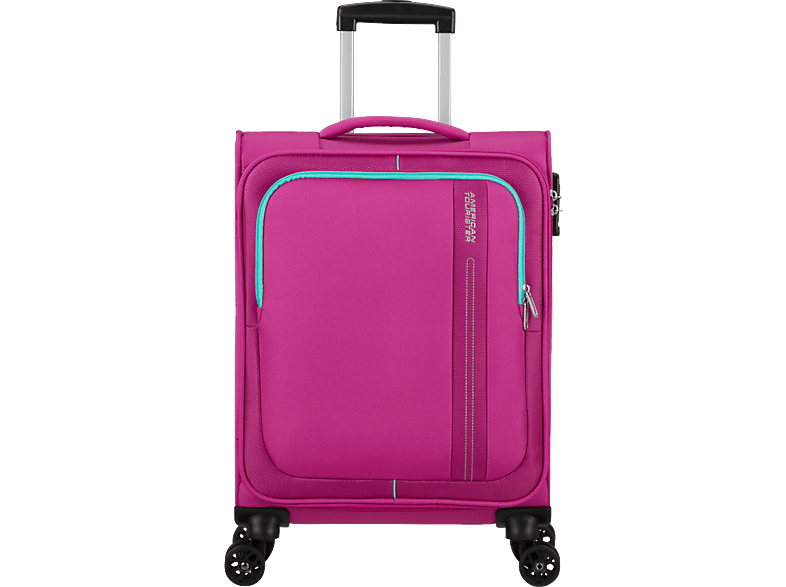 AMERICAN TOURISTER Sea Seeker Spinner kabin méretű bőrönd 55cm, puhafedeles, rózsaszín (146674-7806)