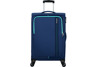 AMERICAN TOURISTER Sea Seeker Spinner közepes méretű bőrönd 68cm, puhafedeles, kék (146675-6636)