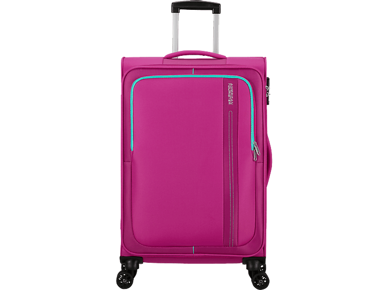 AMERICAN TOURISTER Sea Seeker Spinner közepes méretű bőrönd 68cm, puhafedeles, rózsaszín (146675-7806)