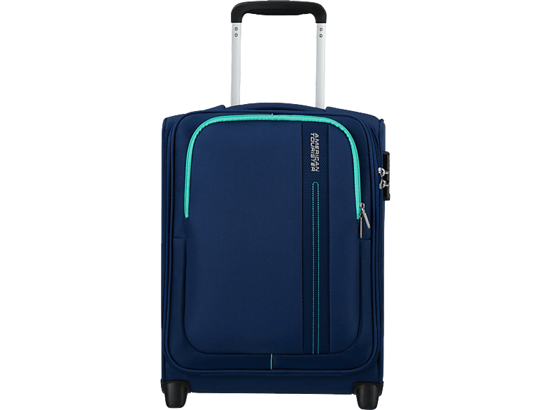 AMERICAN TOURISTER Sea Seeker Upright kis méretű bőrönd 45cm, puhafedeles, kék (146677-6636)