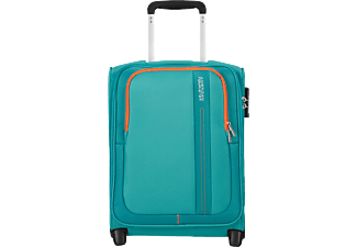 AMERICAN TOURISTER Sea Seeker Upright kis méretű bőrönd 45cm, puhafedeles, zöld (146677-1013)