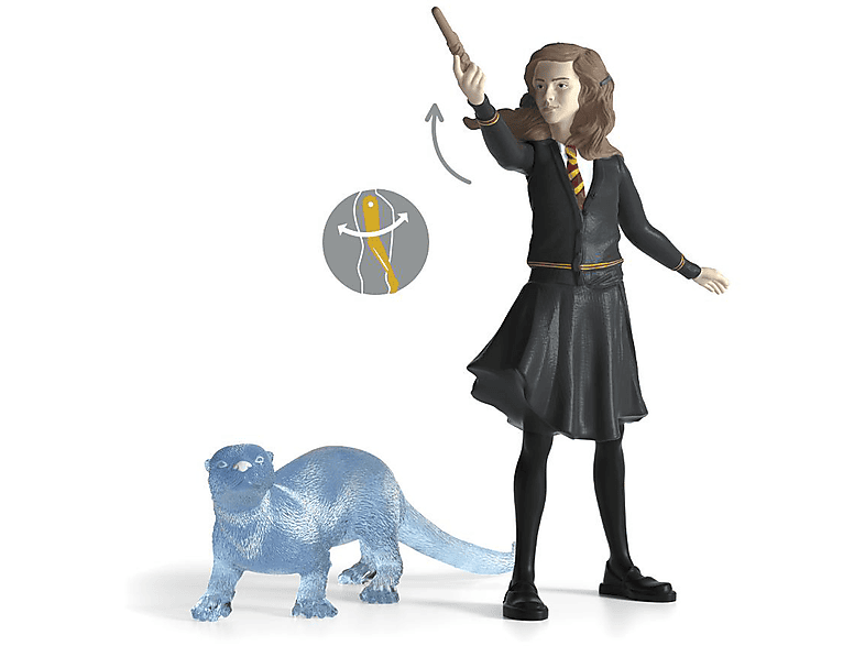 SCHLEICH 42681 - WIZARDING WORLD™ Hermine ( & ) Patronus Spielset Mehrfarbig