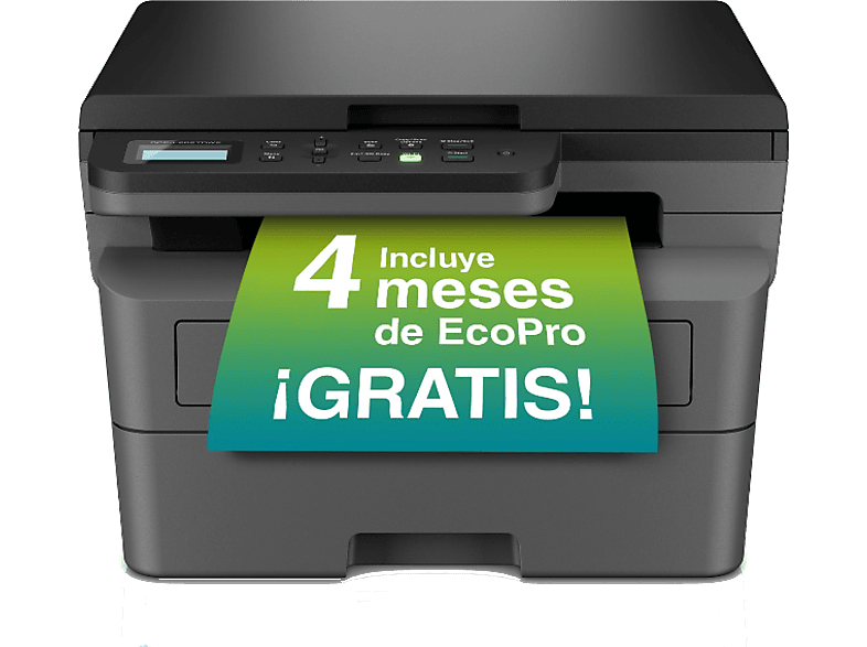 REACONDICIONADO Seminuevo Muy bueno Impresora multifunción láser - Brother DCP-L2627DWE, Impresión doble cara, Monocromo, WiFi, Negro