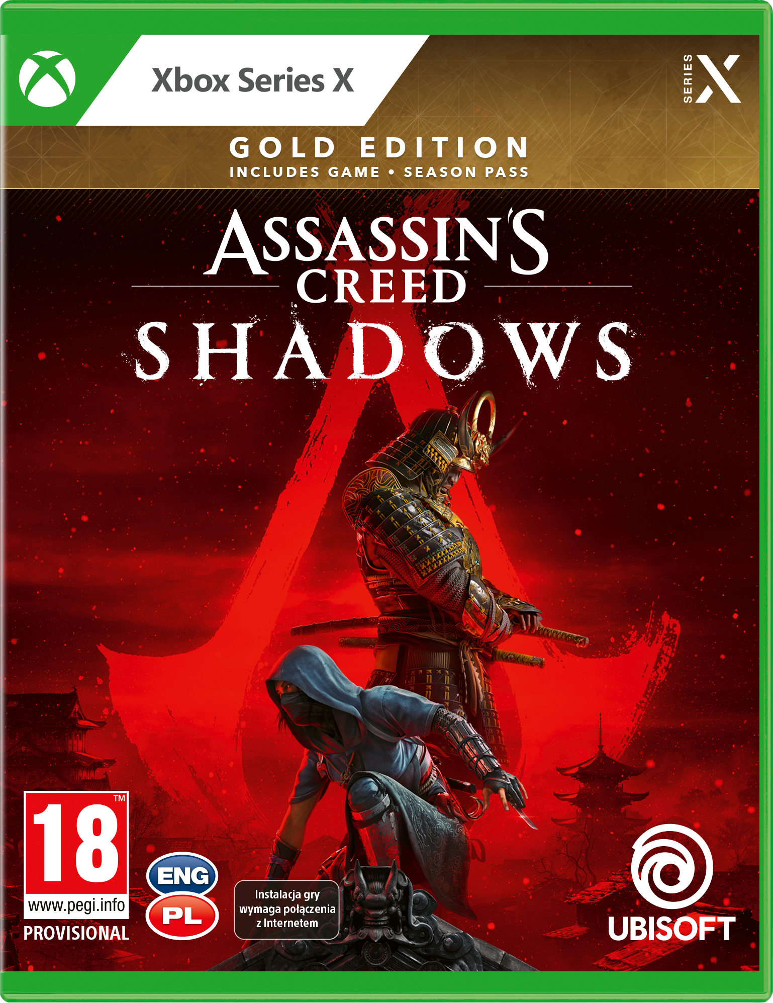 Gra Xbox Series Assassin’s Creed Shadows - Gold Edition