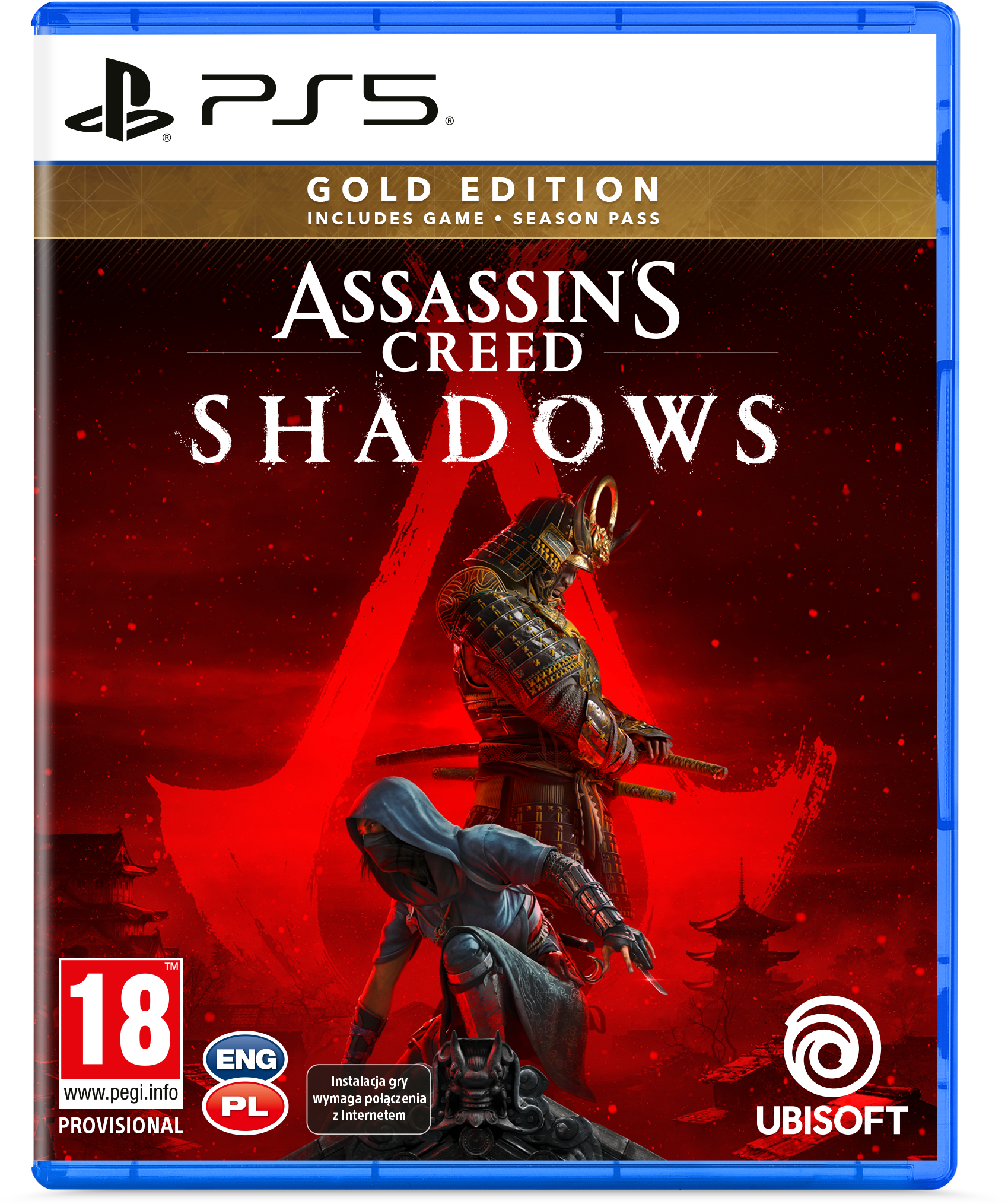 Gra PS5 Assassin’s Creed Shadows - Gold Edition