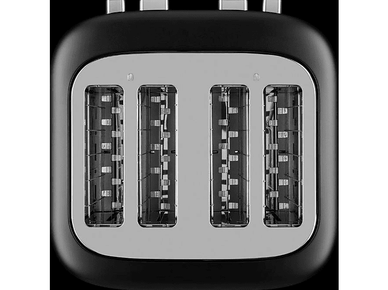 KITCHENAID 5KMT4109EBM Toaster Matt Schwarz (1960 Watt, Schlitze: 4)