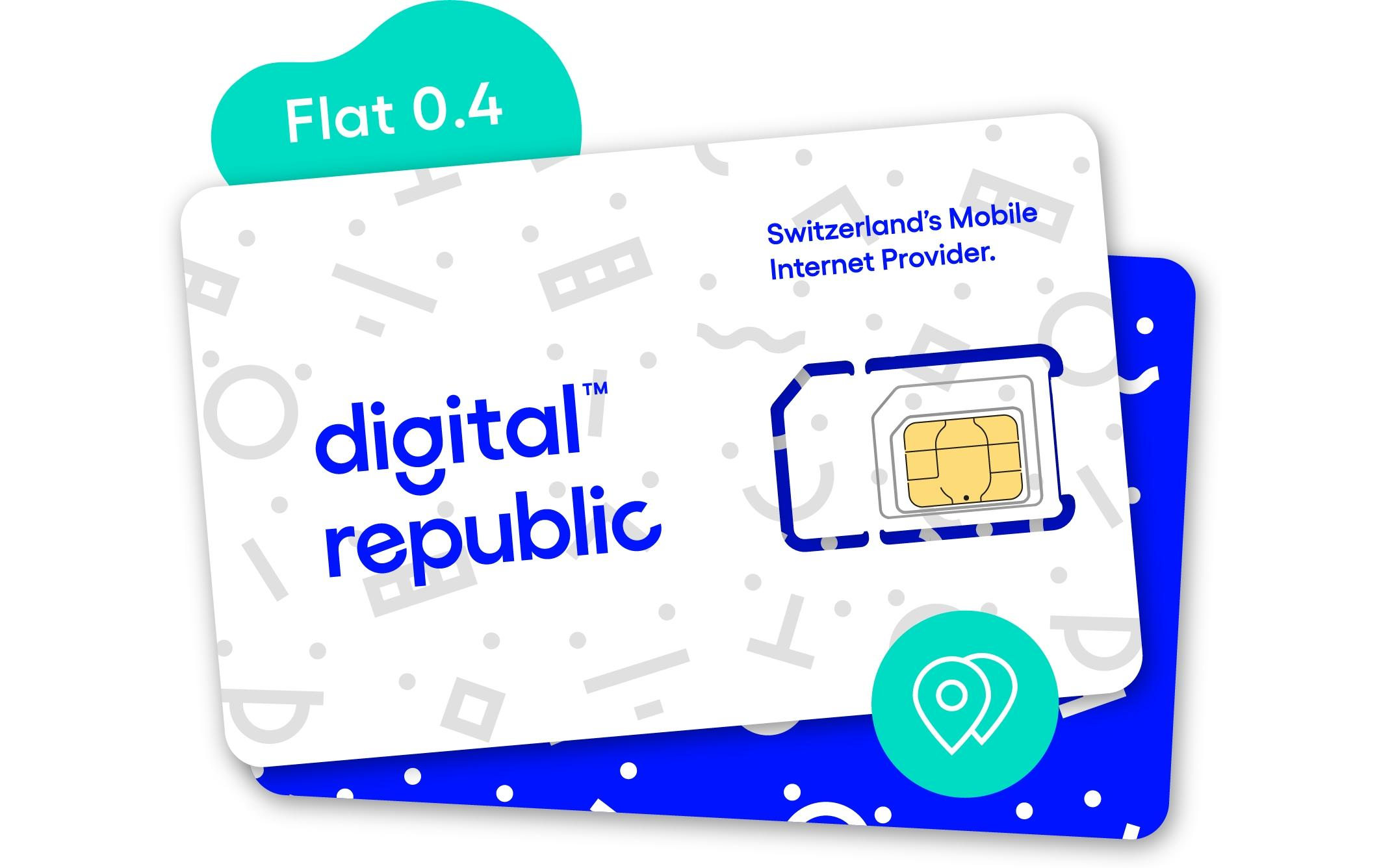 DIGITAL REPUBLIC - Prépayé BleuBlanc