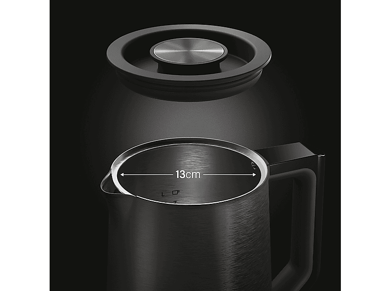 HAIER HKE5A 011 Serie 5 Wasserkocher, Schwarz