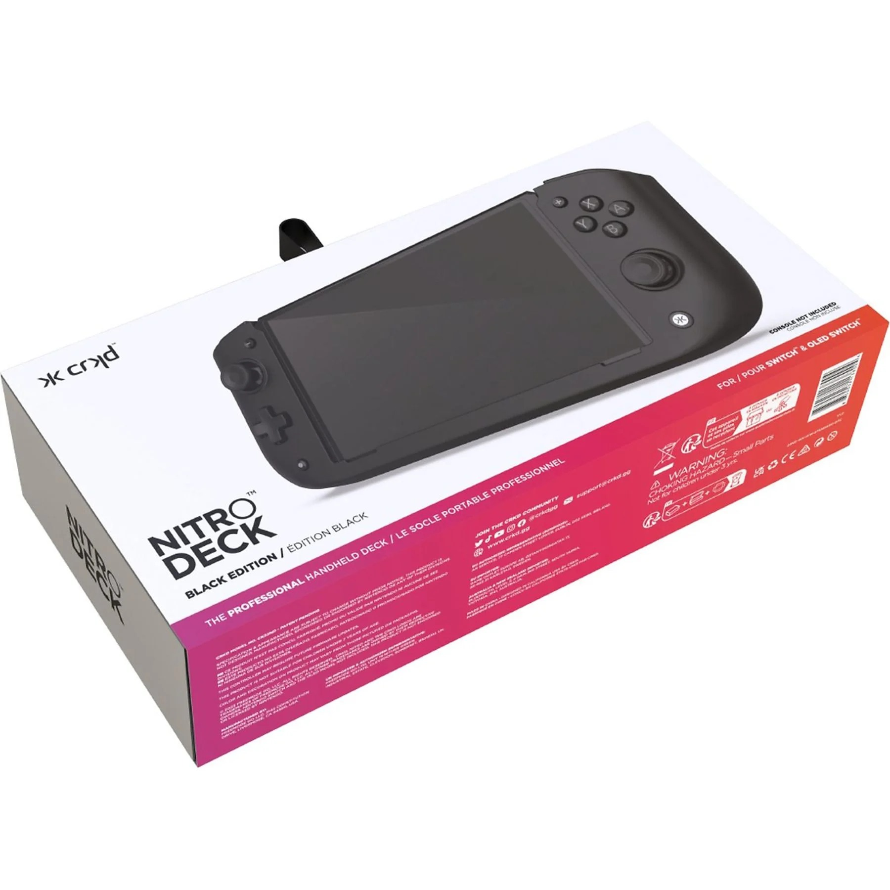 RETRO GAMES LTD Nitro deck controller Black