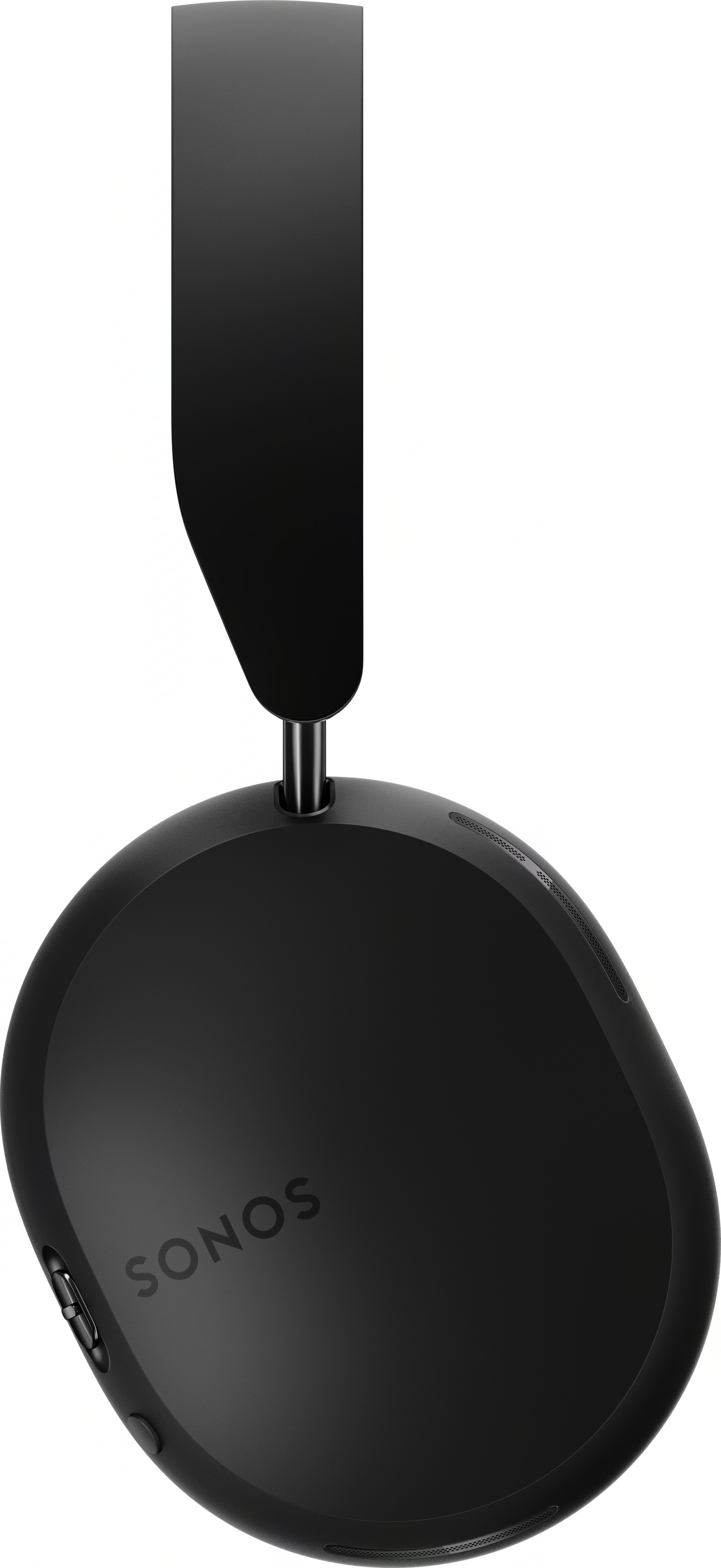 Casque Sonos noir avec design circum-auriculaire, fond blanc.