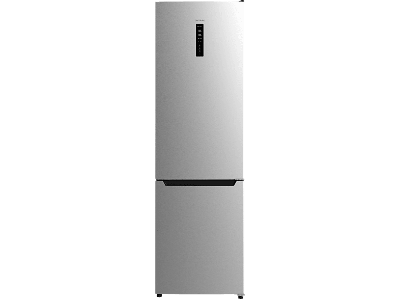 Cecotec Bolero CoolMarket Combi 322 Inox D, Total No Frost, Multi Airflow, 185.50 cm, l, Inverter Plus,