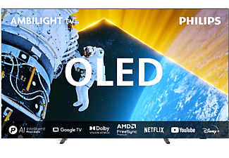 PHILIPS 77OLED809/12 77 inç 194 Ekran Uydu Alıcılı Smart 4K UHD Dolby Vision Dolby Atmos Google Ambilight TV