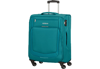 AMERICAN TOURISTER Summer Session Spinner kabin méretű bőrönd 55cm, puhafedeles, kék-világoskék (125805-2206)