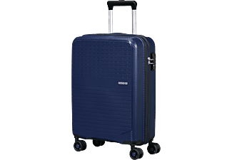 AMERICAN TOURISTER Summer Hit Spinner kabin méretű bőrönd 55cm, keményfedeles, kék (139230-1596)