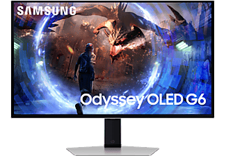 SAMSUNG Odyssey G6 S27DG600SUXEN 27'' Sík QHD 240 Hz 16:9 FreeSync OLED Gamer monitor