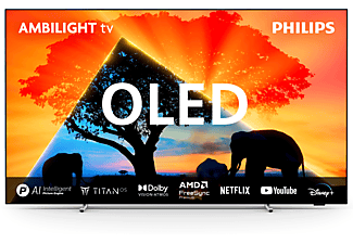 PHILIPS 65OLED759/12 65 inç 164 Ekran Uydu Alıcılı Smart 4K UHD Dolby Vision Dolby Atmos Titan OS Ambilight TV