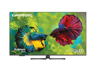 GRUNDIG 55 GHQ 9500 55 inç 139 Ekran Uydu Alıcılı Google Smart 4K Ultra HD QLED TV Antrasit