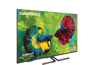 GRUNDIG 55 GHQ 9500 55 inç 139 Ekran Uydu Alıcılı Google Smart 4K Ultra HD QLED TV Antrasit_1