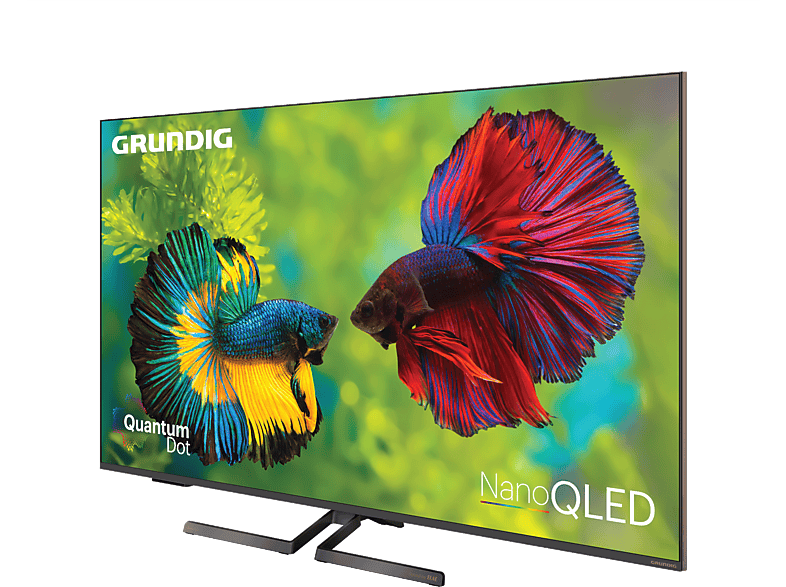 GRUNDIG 55 GHQ 9500 55 inç 139 Ekran Uydu Alıcılı Google Smart 4K Ultra HD QLED TV Antrasit_2