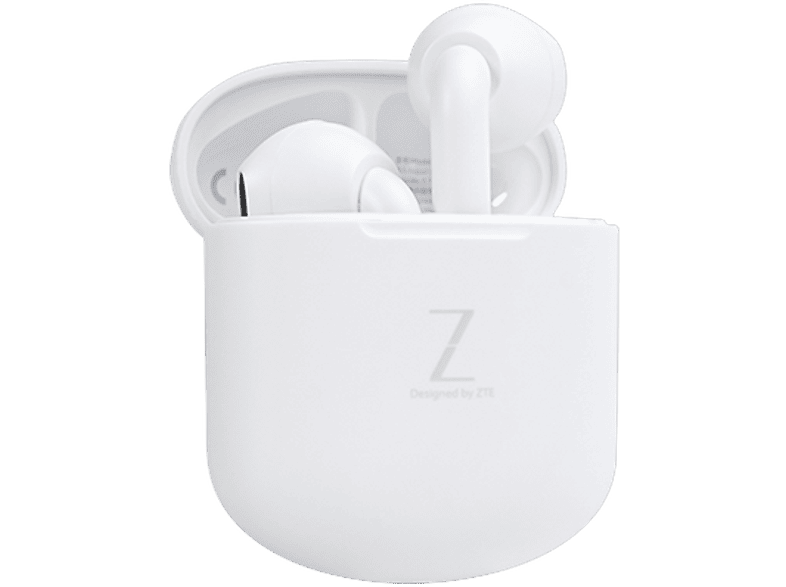 ZTE Buds 2 TWS Bluetooth fülhallgató mikrofonnal, fehér