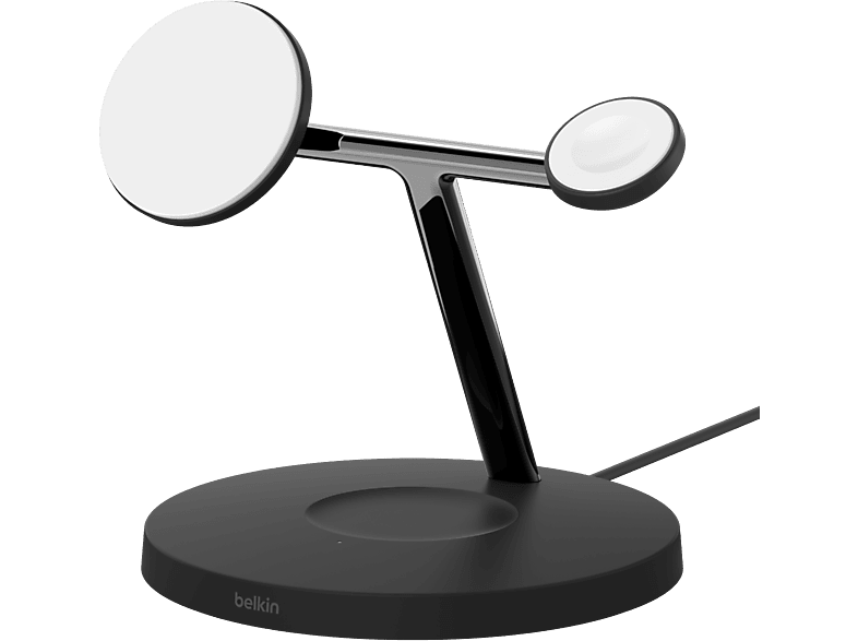 Belkin Boostcharge Pro 3-in-1 Magsafe/qi2 15 W Draadloze Oplader afbeelding