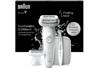 BRAUN SE 9241 Silk-Épil 9 Islak ve Kuru Epilasyon Cihazı Gümüş_0