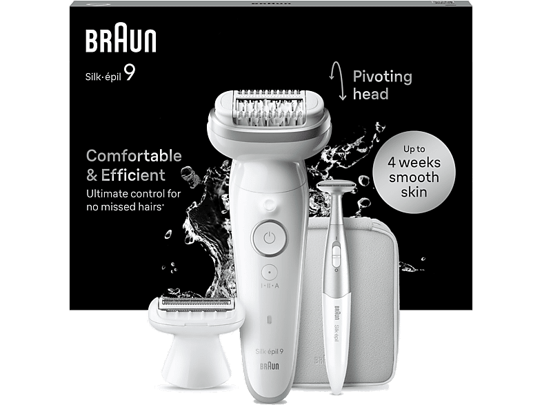 BRAUN SE 9241 Silk-Épil 9 Islak ve Kuru Epilasyon Cihazı Gümüş_0