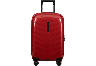 SAMSONITE Attrix Spinner kabin méretű bőrönd 55cm, bővíthető, keményfedeles, piros (146117-1726)