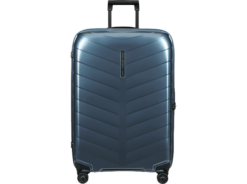 SAMSONITE Attrix Spinner nagy méretű bőrönd 75cm, keményfedeles, kék (146119-1827)