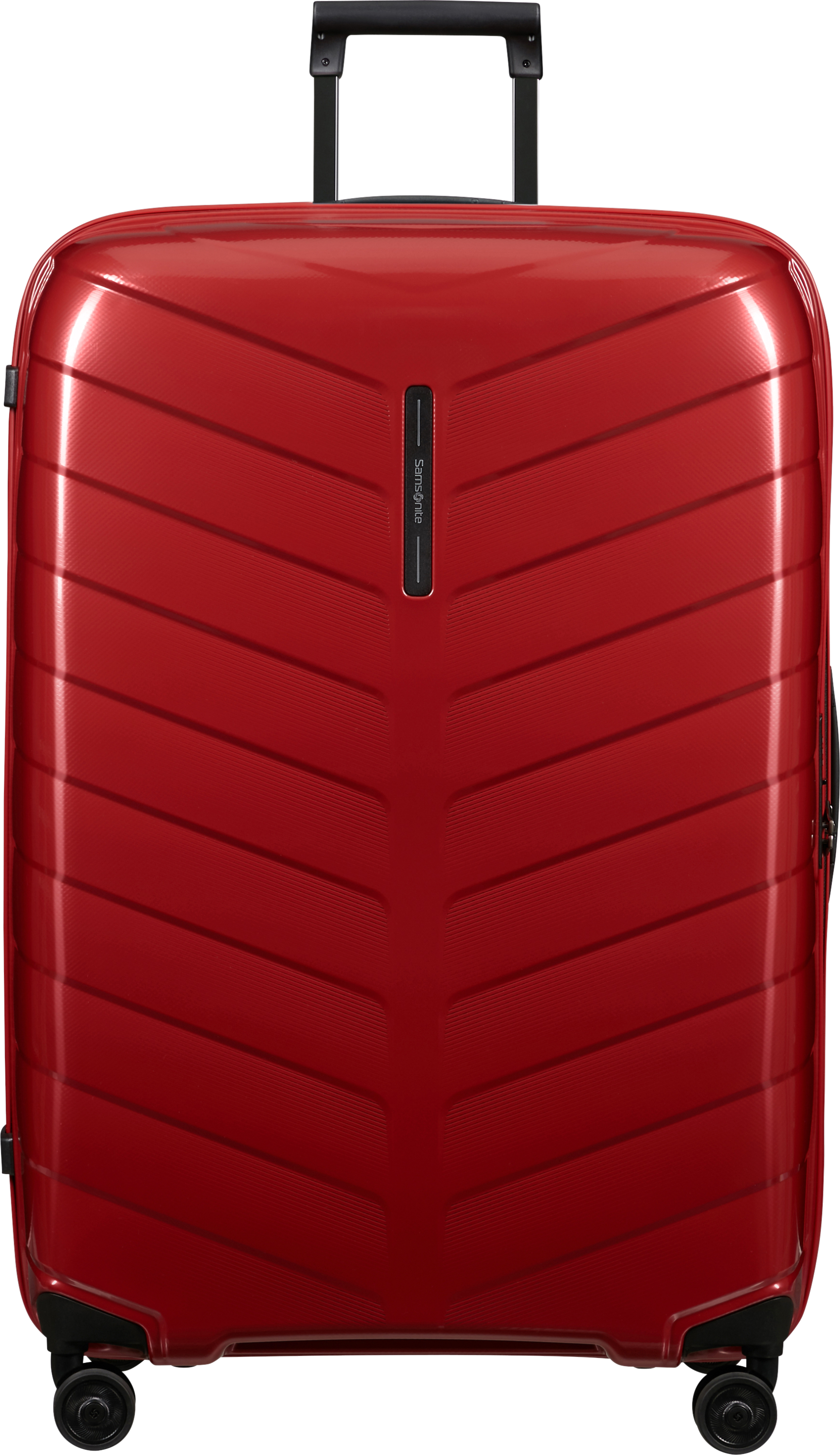 SAMSONITE Attrix Spinner extra nagy méretű bőrönd 81cm, keményfedeles, piros (146120-1726)