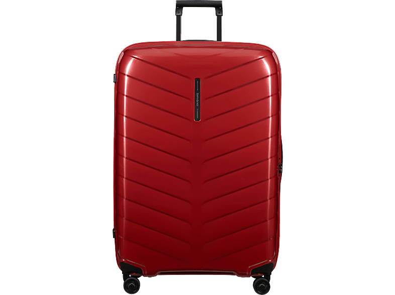 SAMSONITE Attrix Spinner extra nagy méretű bőrönd 81cm, keményfedeles, piros (146120-1726)