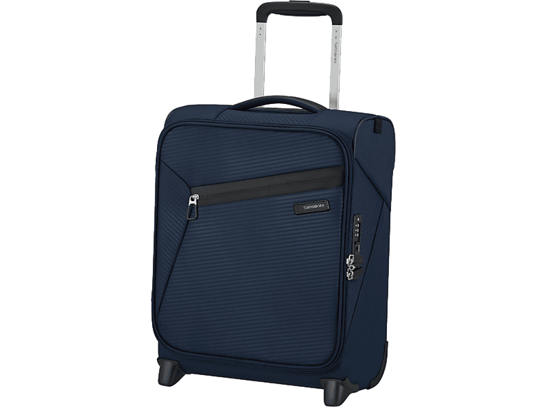 SAMSONITE Litebeam Upright kis méretű bőrönd 45cm, puhafedeles, sötétkék (146850-1549)