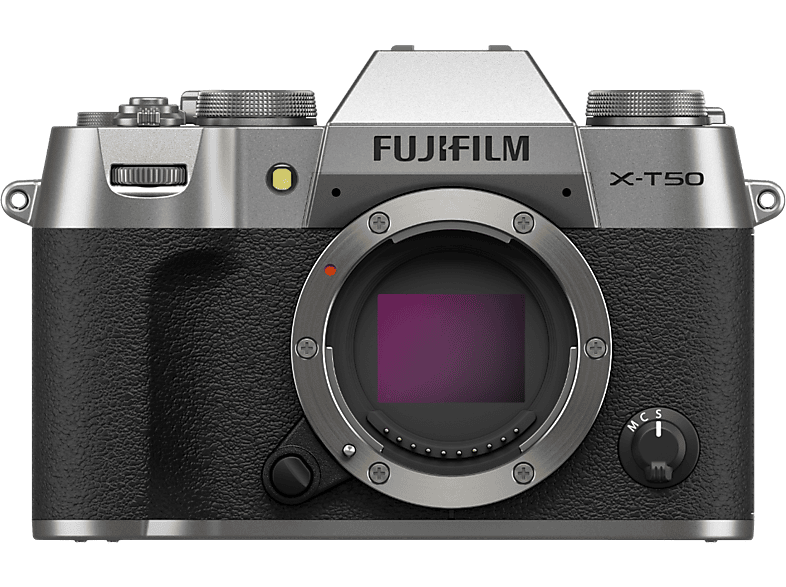FUJIFILM X-T50 Systemkamera Gehäuse, 40.2 MP, APS-C, 6.2K/30p, 8 Bilder ...