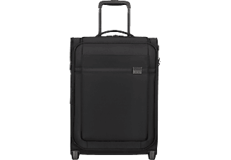 SAMSONITE Airea Upright kabin méretű bőrönd 55cm, bővíthető, puhafedeles, fekete (133621-1041)