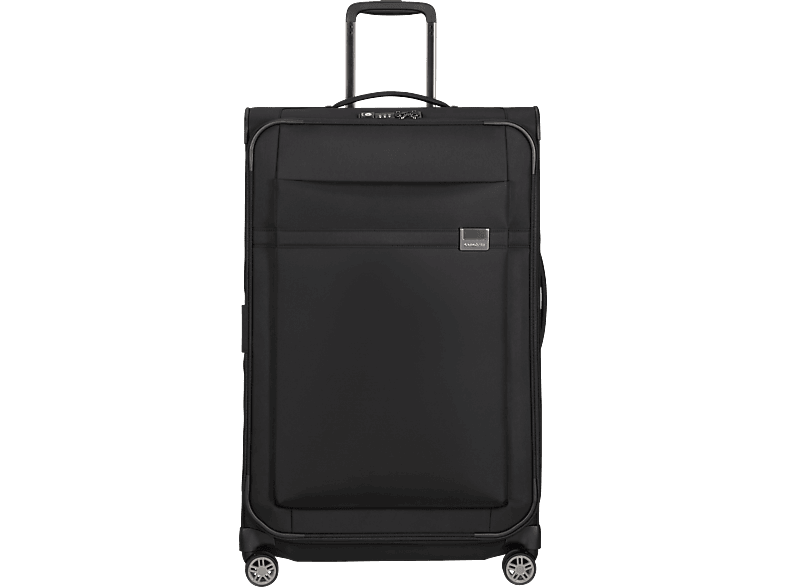 SAMSONITE Airea Spinner nagy méretű bőrönd 78cm, bővíthető, puhafedeles, fekete (133626-1041)