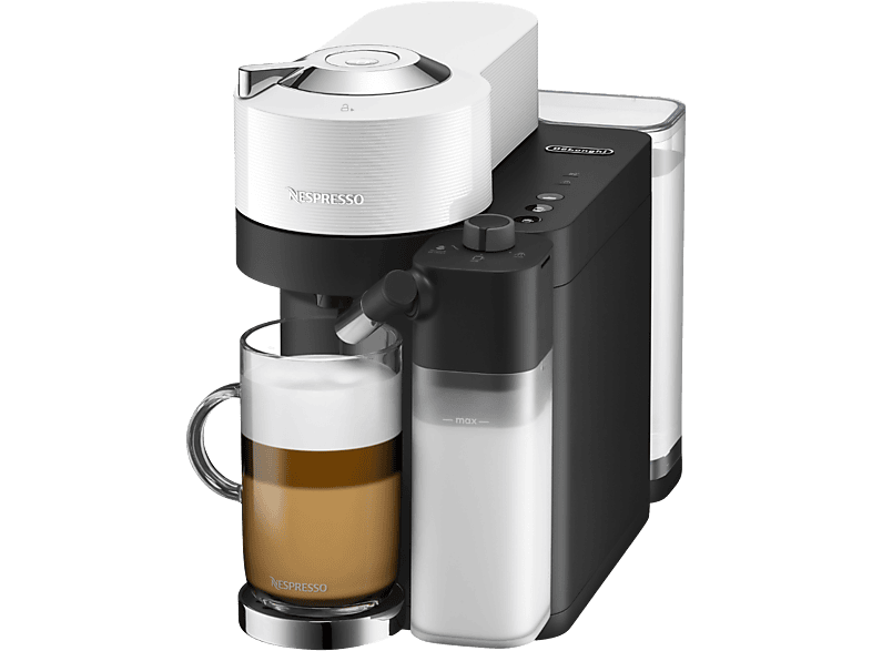 De'Longhi Nespresso® Vertuo Lattissima ENV300.W, 1500 W, 1.6 l, Depósito leche, Calentamiento 30s, Blanco