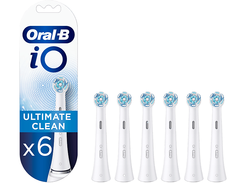 Oral B Opzetborstel Io Ultimate Clean Wit 6 Stuks (4210201417828)