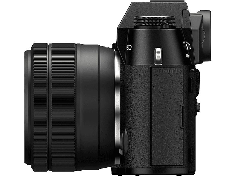 Fujifilm X-T50 Schwarz Systemkamera mit Objektiv FUJINON XC 15-45mm f3.5-5.6 OIS PZ; Systemkamera Set — Foto 3 von 5