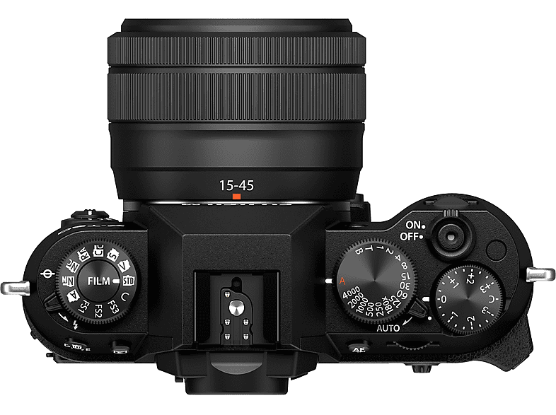 Fujifilm X-T50 Schwarz Systemkamera mit Objektiv FUJINON XC 15-45mm f3.5-5.6 OIS PZ; Systemkamera Set — Foto 2 von 5