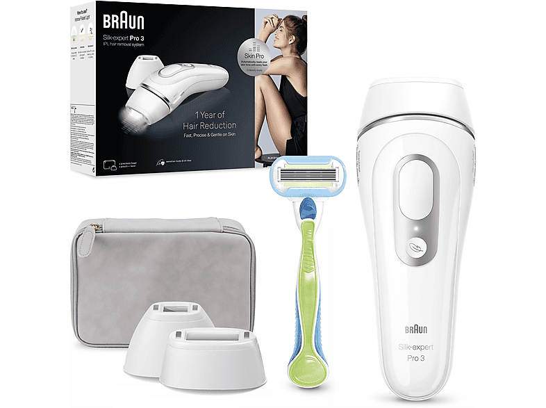 Depilator BRAUN IPL Silkexpert Pro 3 PL3132 MediaMarkt