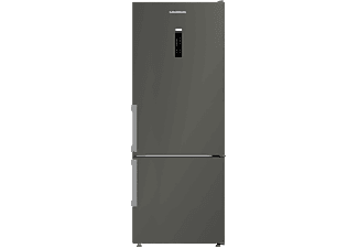 GRUNDIG GPKND 475 MG E Enerji Sınıfı 475L Duo-No Frost Alttan Donduruculu Buzdolabı Koyu Gri