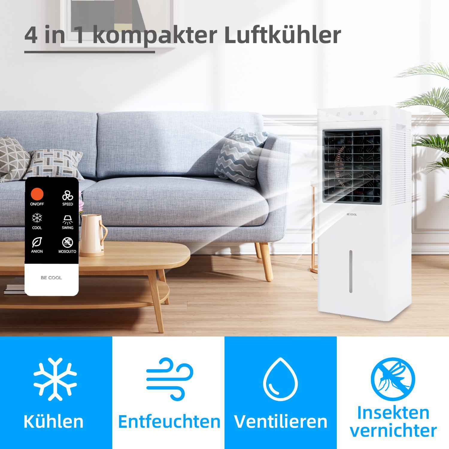 BE COOL BC9.3AC2201IKF Luftkühler