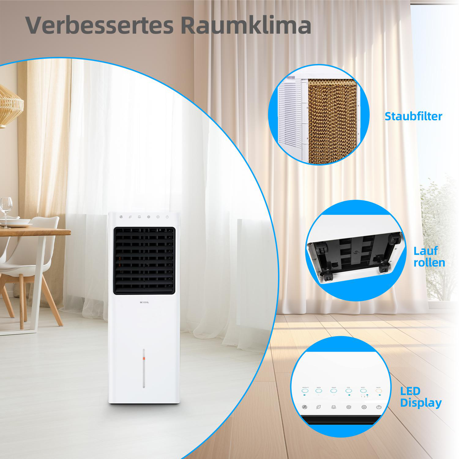 BE COOL BC9.3AC2201IKF Luftkühler