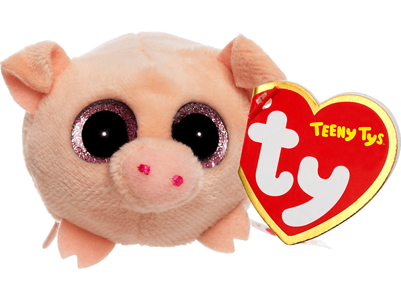 TY Teeny - Curly Schwein ca. 10 cm Plüschfigur Polyesterfasern