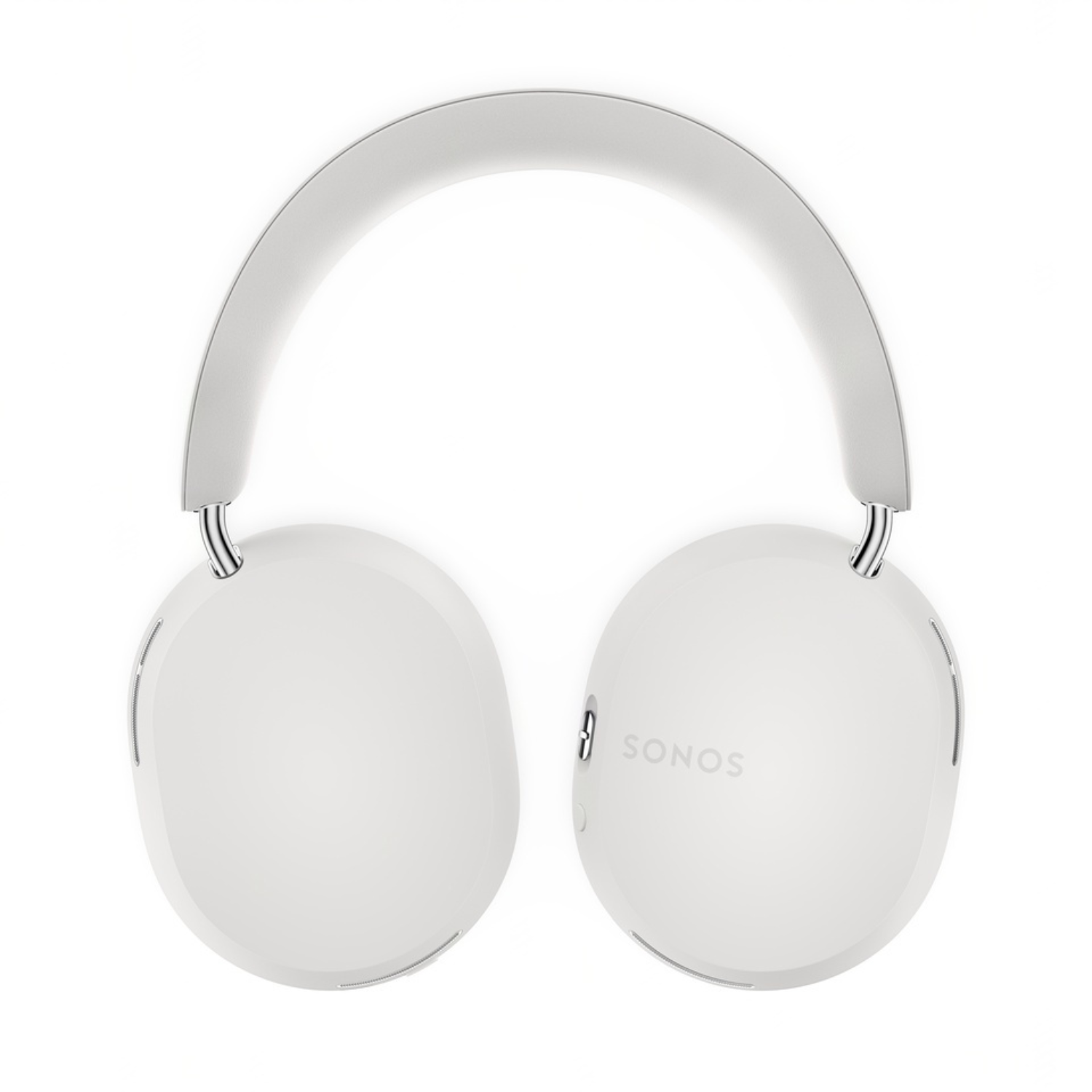 Auriculares blancos de diadema con diadema blanca. La marca "SONOS" es visible.