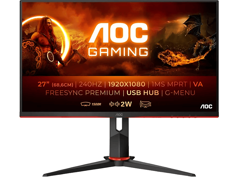 Monitor gaming - AOC C27G2ZU