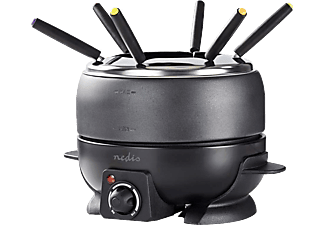 NEDIS FCFO110EBK6 Fondue szett, 6 személyes (2.3l), 800 W