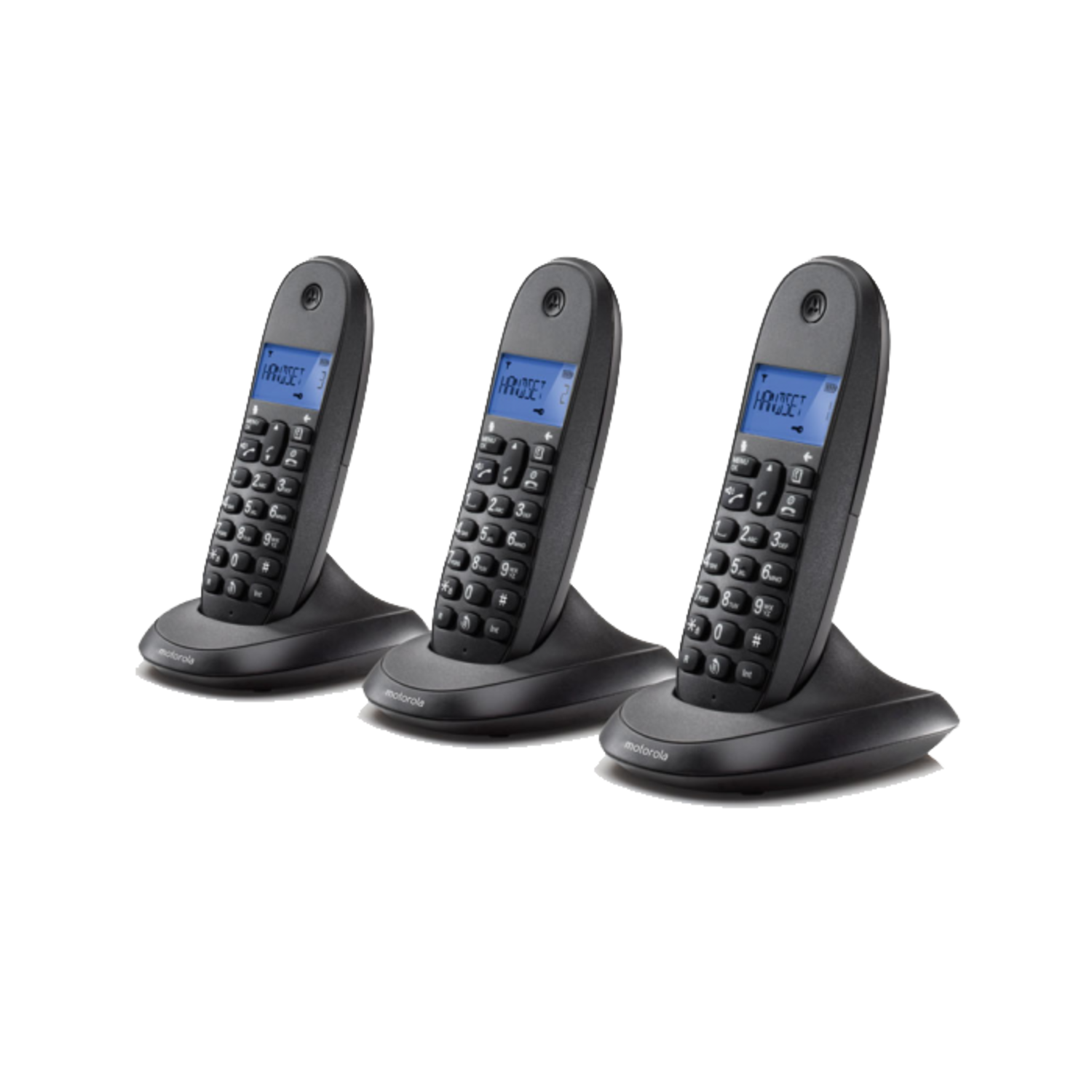 Motorola C1003cb+ Dect Trio Huistelefoon