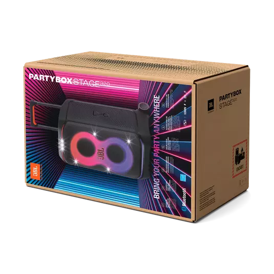 JBL Partybox Stage 320 Bluetooth Hoparlör (Party Speaker ) Siyah