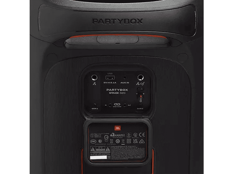 JBL Partybox Stage 320 Bluetooth Hoparlör (Party Speaker ) Siyah
